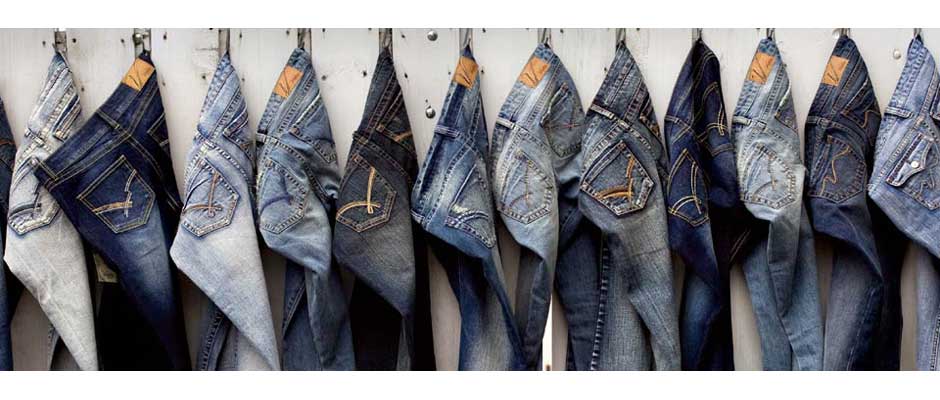 jeans bleaching, enzyme-washing, stone-washing